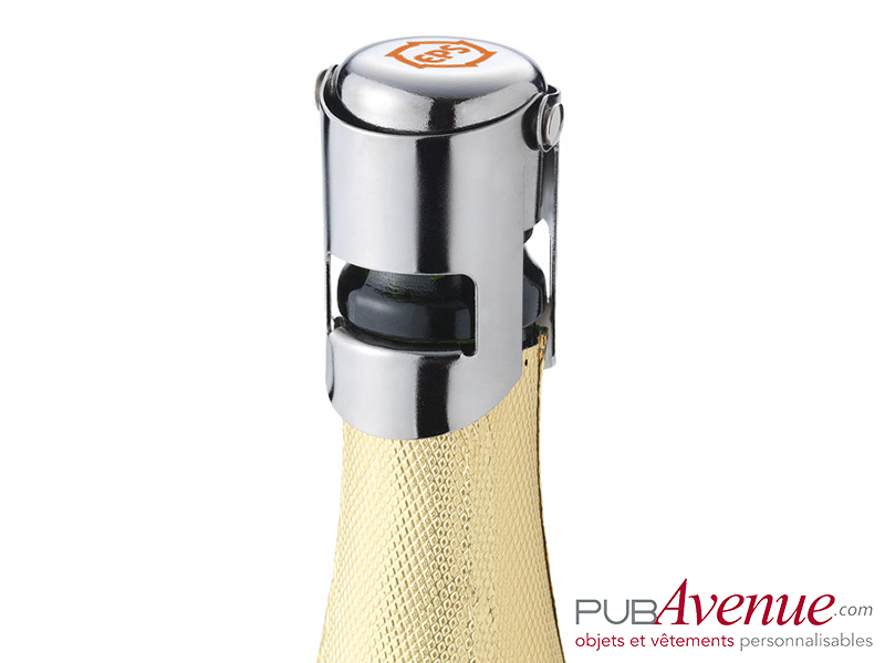 Bouchon stoppeur personnalisé champagne Bouchon stoppeur personnalisé champagne